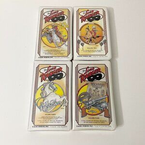 The Lone Ranger Radio Spirits Inc. Volume 1-4 Radio Shows On Cassettes Tapes